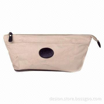PU cosmetic bag with unique pattern